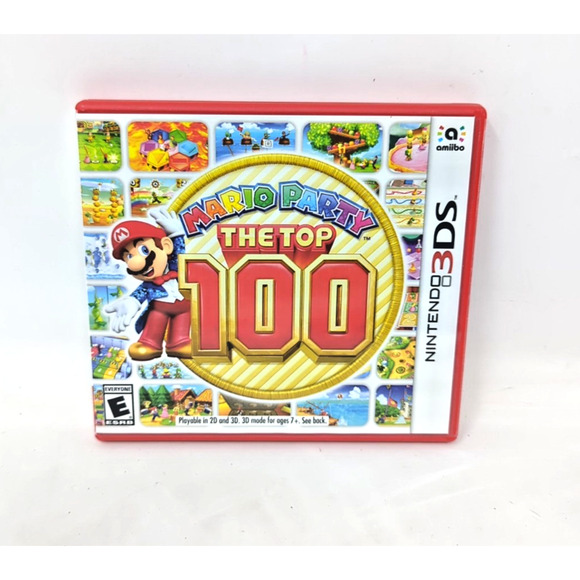 Mario Party: The Top 100 for Nintendo 3DS & 2DS XL Amiibo fast shipping - Picture 1 of 3